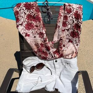 Free People Floral crotch snap XL